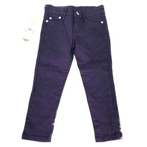 🆕 MJ Collection Purple Denim Skinny Jeans Girls 2